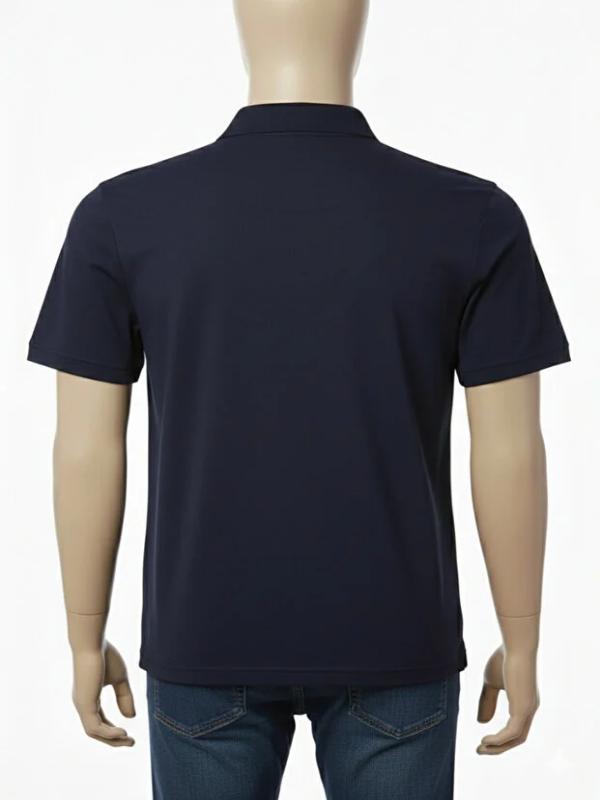 Yazlık Polo Yaka Penye Tshirt %100 Pamuklu Sol Göğüs Cepli